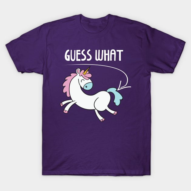 Guess What Unicorn Lover T-Shirt by TShirtWaffle1